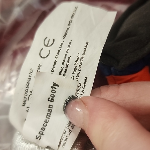 Vintage NWT Disney Goofy Space Man Plush Beanbag Figurine - Picture 11 of 13